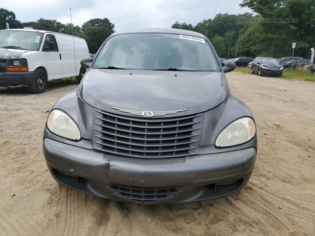 2004 Chrysler Pt Cruiser Touring Gray vin: 3C4FY58B44T221891