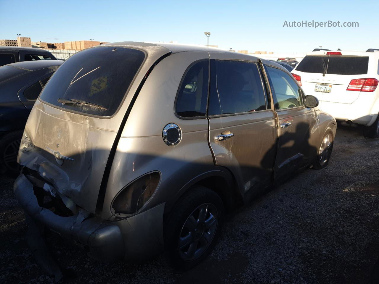 2004 Chrysler Pt Cruiser Touring Gold vin: 3C4FY58B44T333719