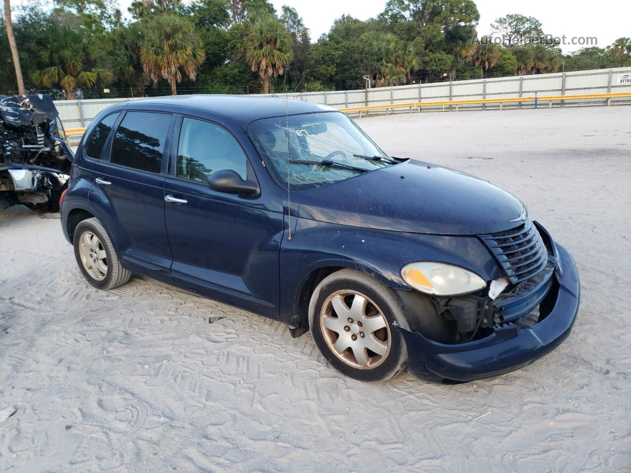 2004 Chrysler Pt Cruiser Touring Синий vin: 3C4FY58B54T330490