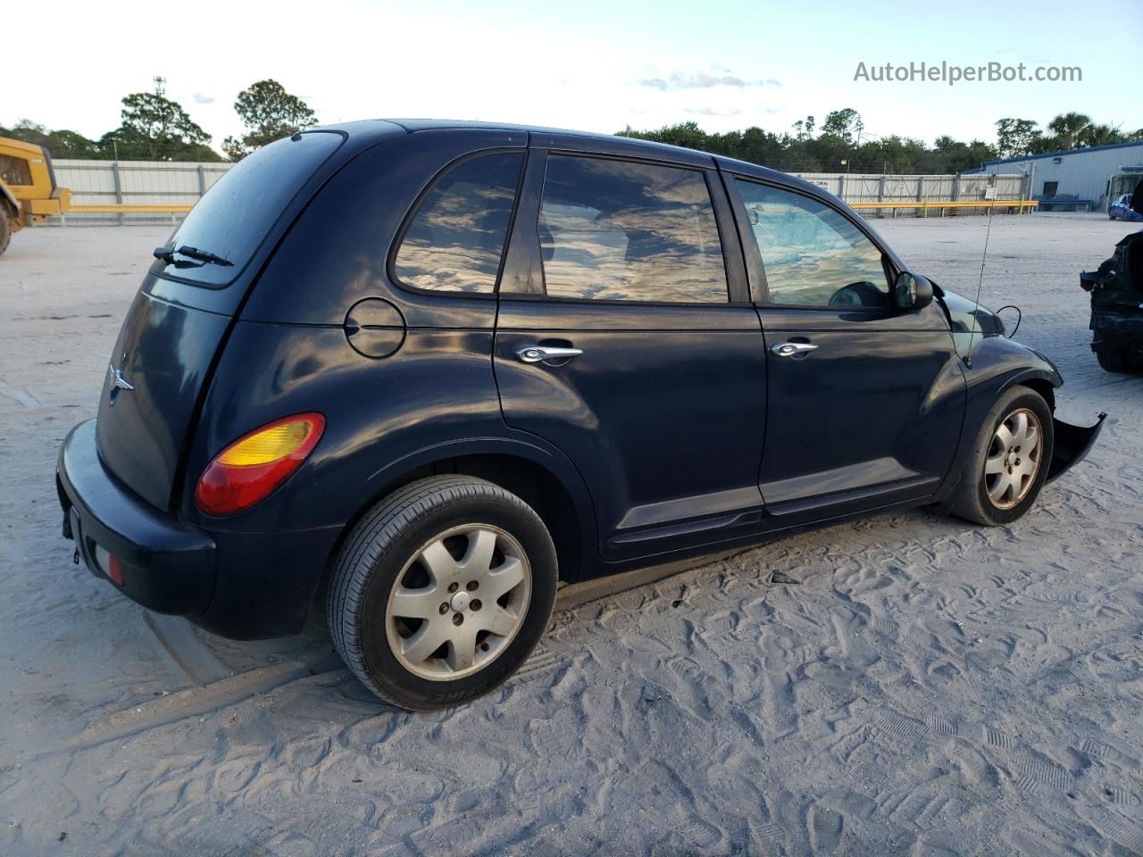 2004 Chrysler Pt Cruiser Touring Синий vin: 3C4FY58B54T330490