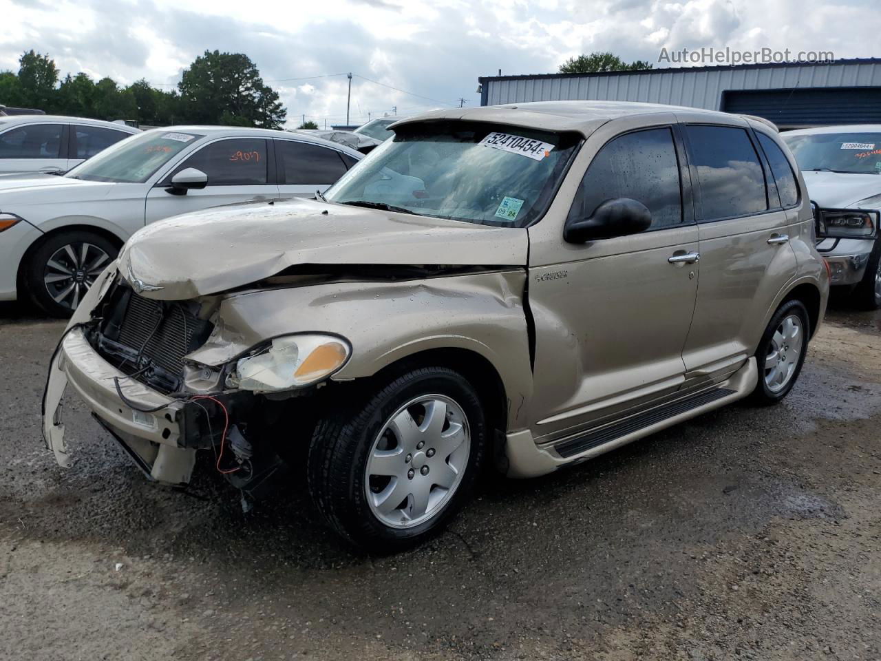 2004 Chrysler Pt Cruiser Touring Желто-коричневый vin: 3C4FY58B54T335009