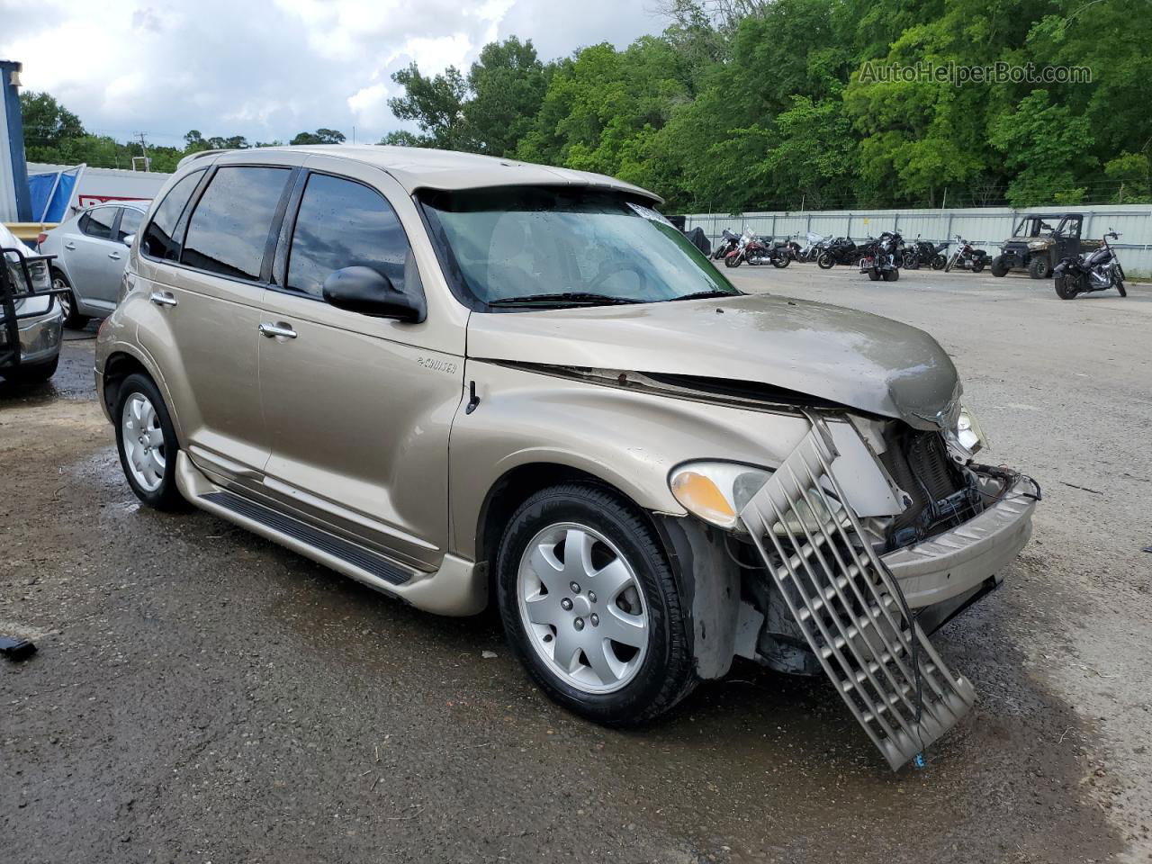 2004 Chrysler Pt Cruiser Touring Tan vin: 3C4FY58B54T335009