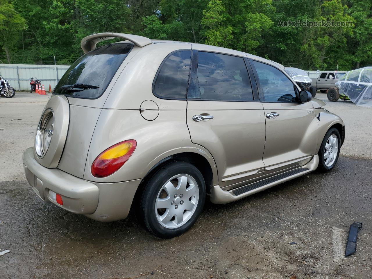 2004 Chrysler Pt Cruiser Touring Tan vin: 3C4FY58B54T335009