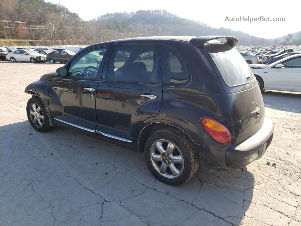 2004 Chrysler Pt Cruiser Touring Black vin: 3C4FY58B64T220919