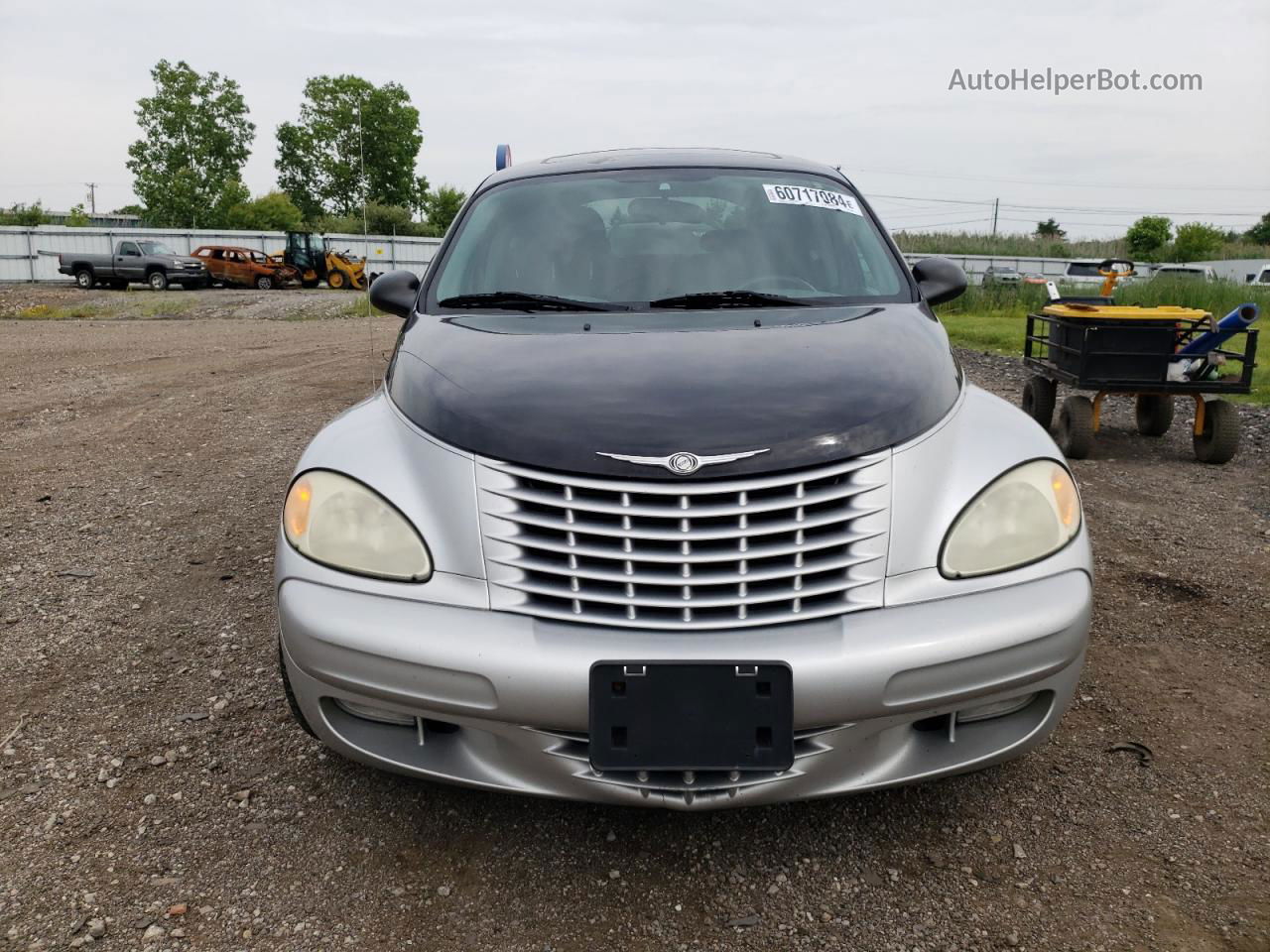 2004 Chrysler Pt Cruiser Touring Silver vin: 3C4FY58B64T294521