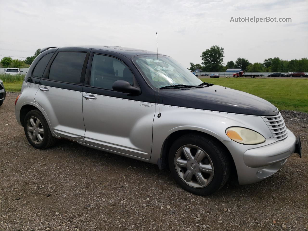 2004 Chrysler Pt Cruiser Touring Silver vin: 3C4FY58B64T294521