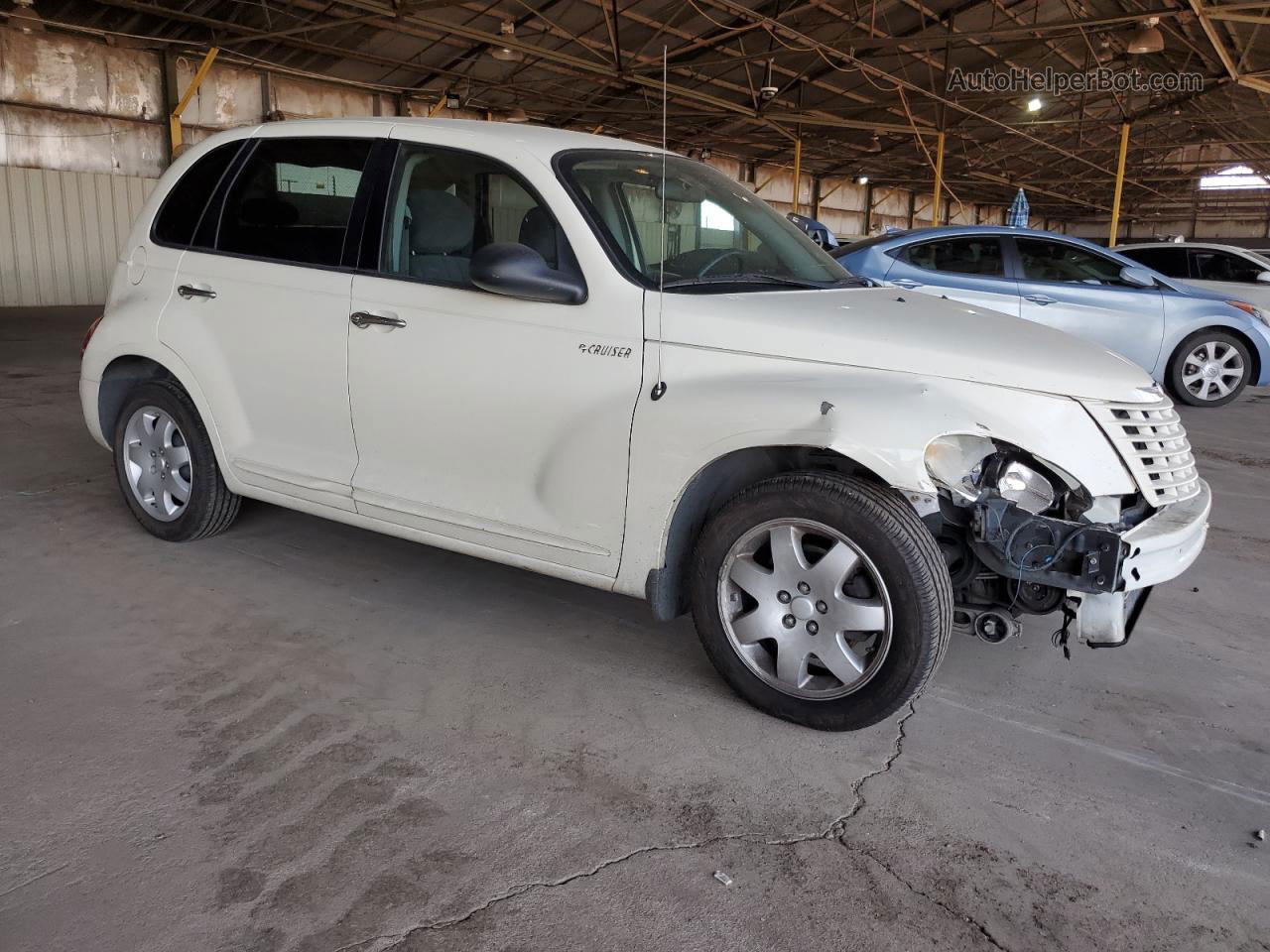 2004 Chrysler Pt Cruiser Touring White vin: 3C4FY58B64T365295