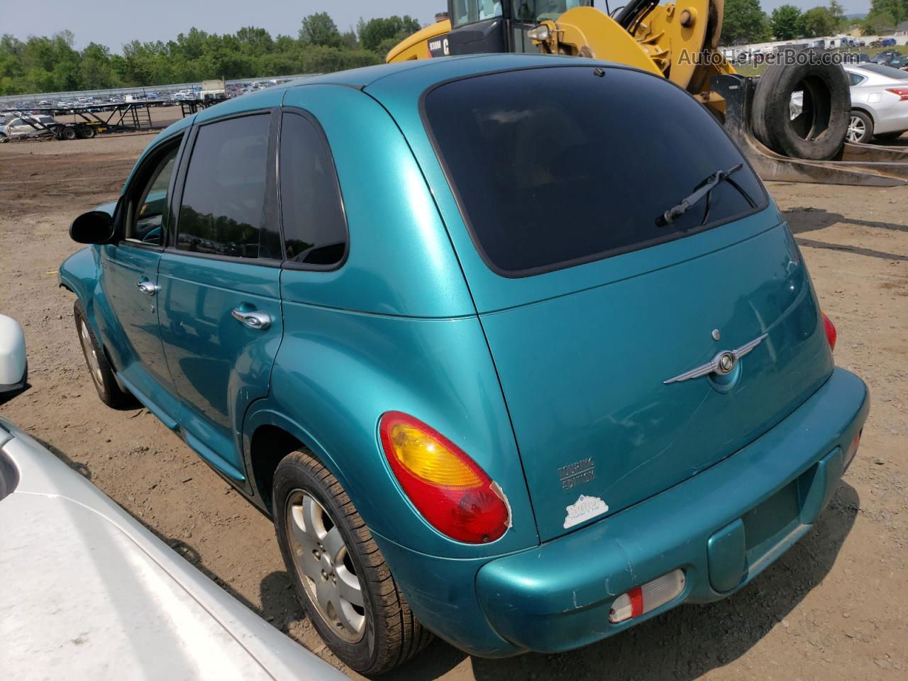 2004 Chrysler Pt Cruiser Touring Green vin: 3C4FY58B74T213395