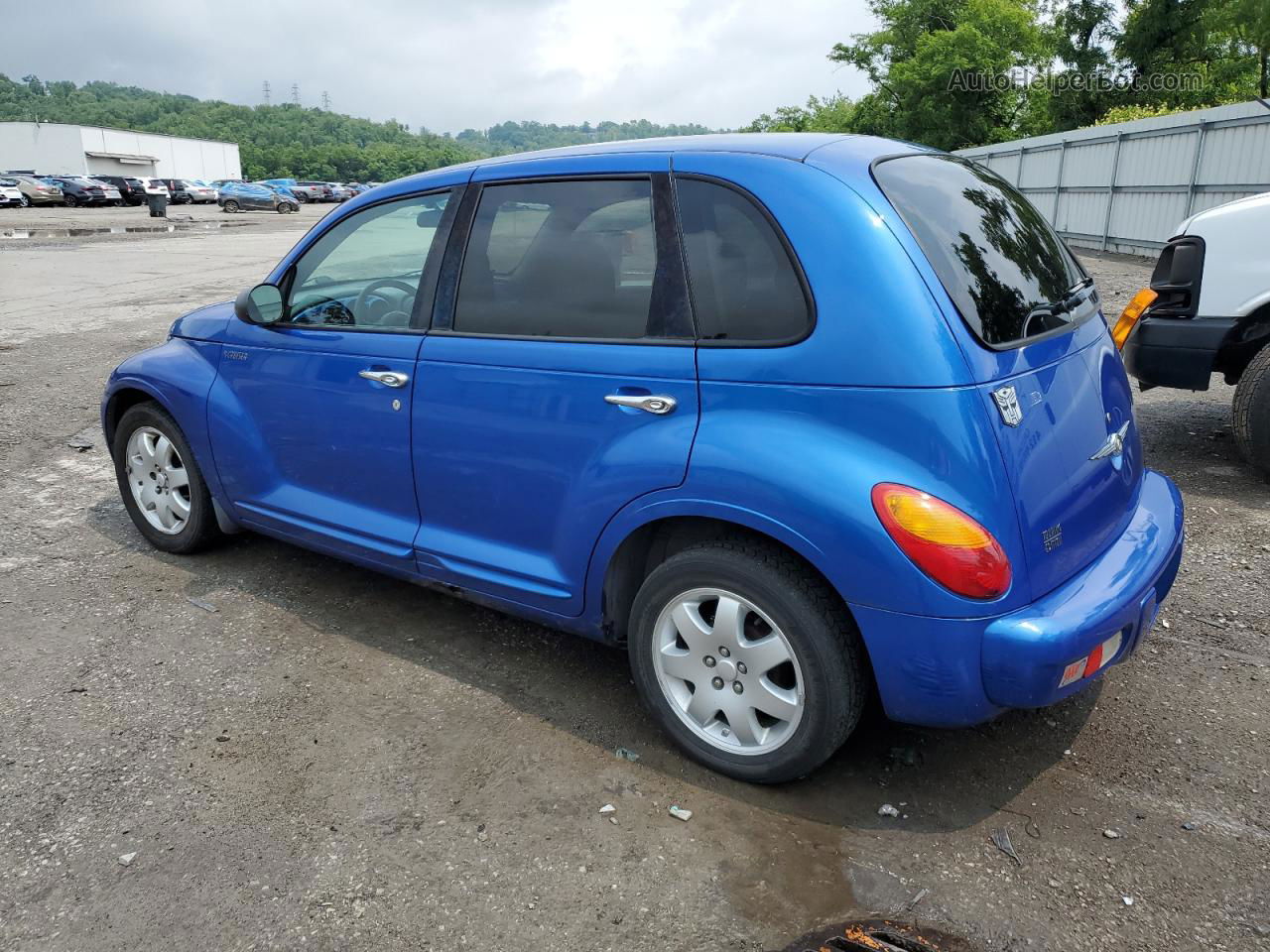 2004 Chrysler Pt Cruiser Touring Blue vin: 3C4FY58B74T262029