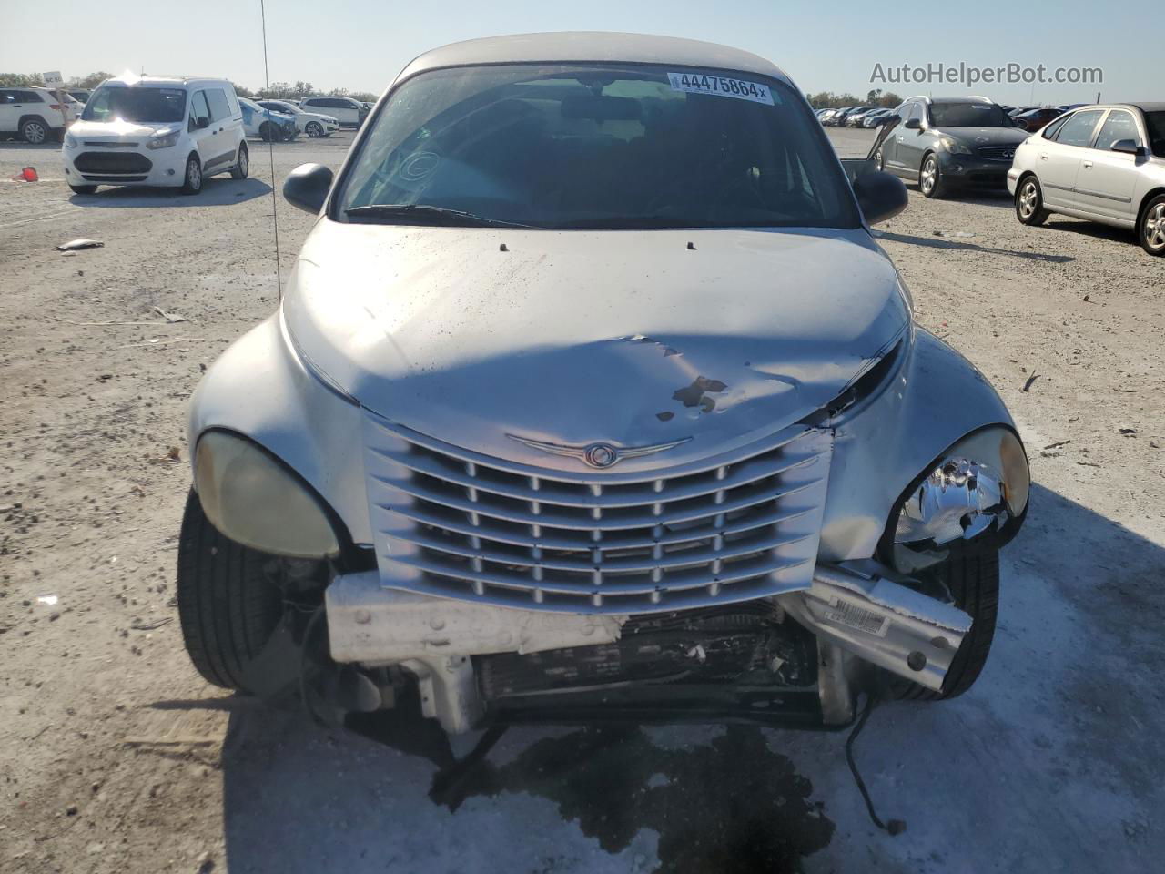 2004 Chrysler Pt Cruiser Touring Silver vin: 3C4FY58B84T255994