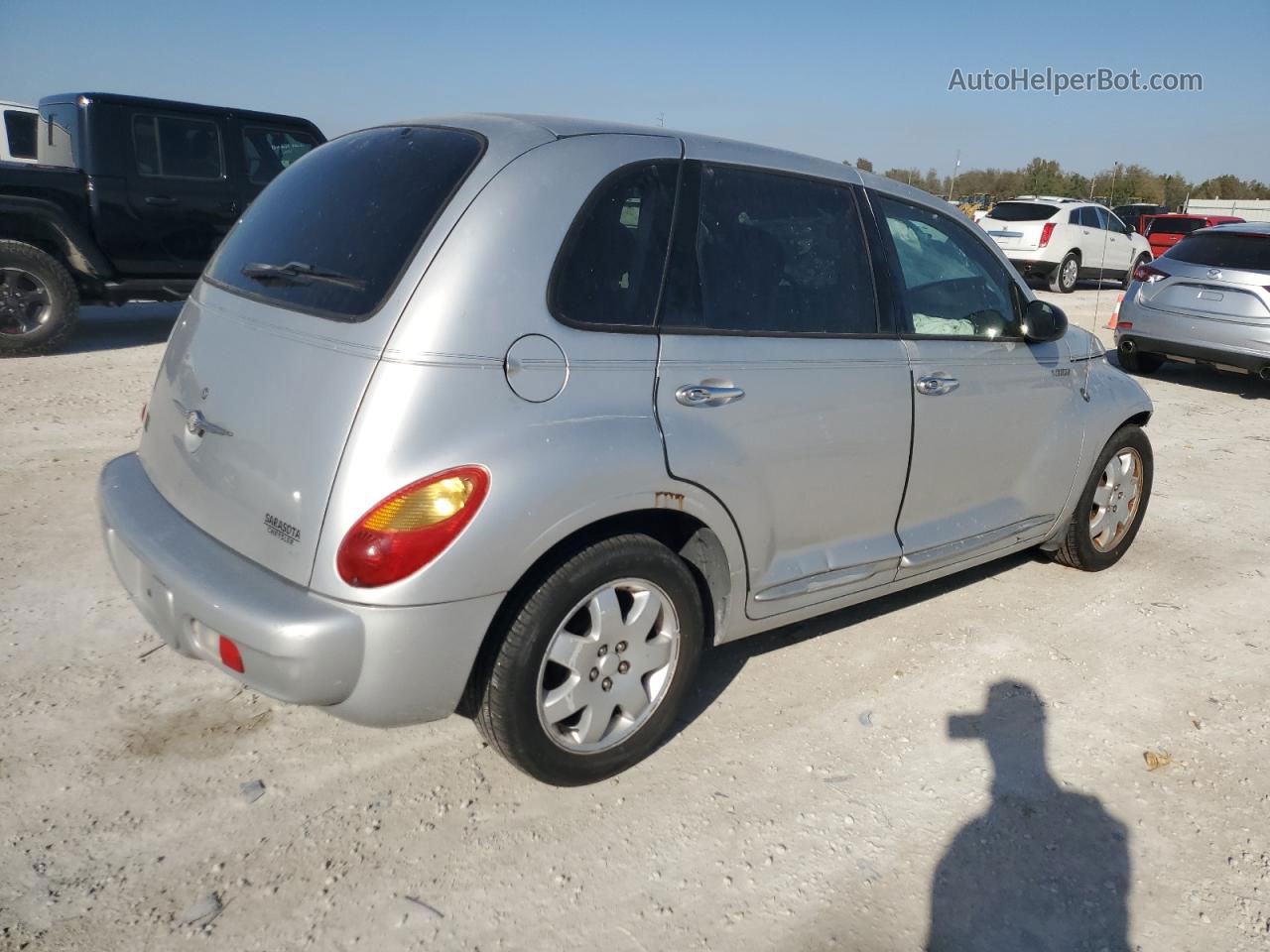 2004 Chrysler Pt Cruiser Touring Silver vin: 3C4FY58B84T255994