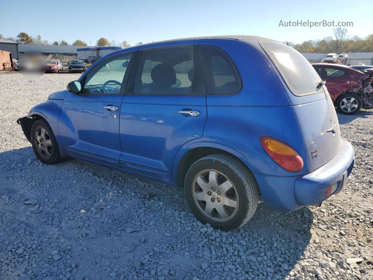 2004 Chrysler Pt Cruiser Touring Синий vin: 3C4FY58B84T262055