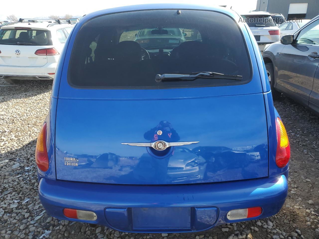 2004 Chrysler Pt Cruiser Touring Blue vin: 3C4FY58B94T314955