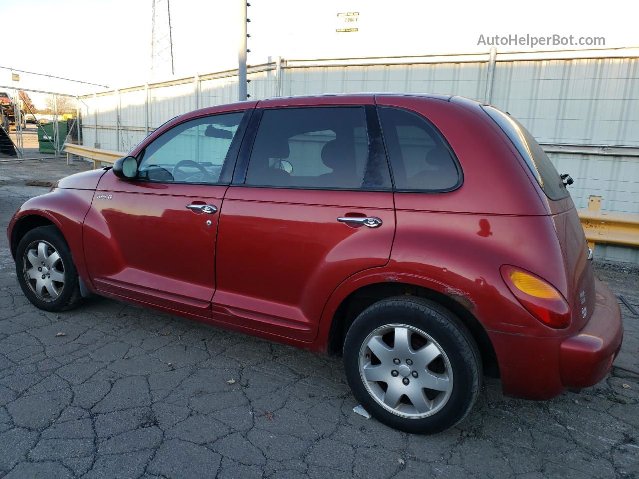 2004 Chrysler Pt Cruiser Touring Красный vin: 3C4FY58BX4T241093