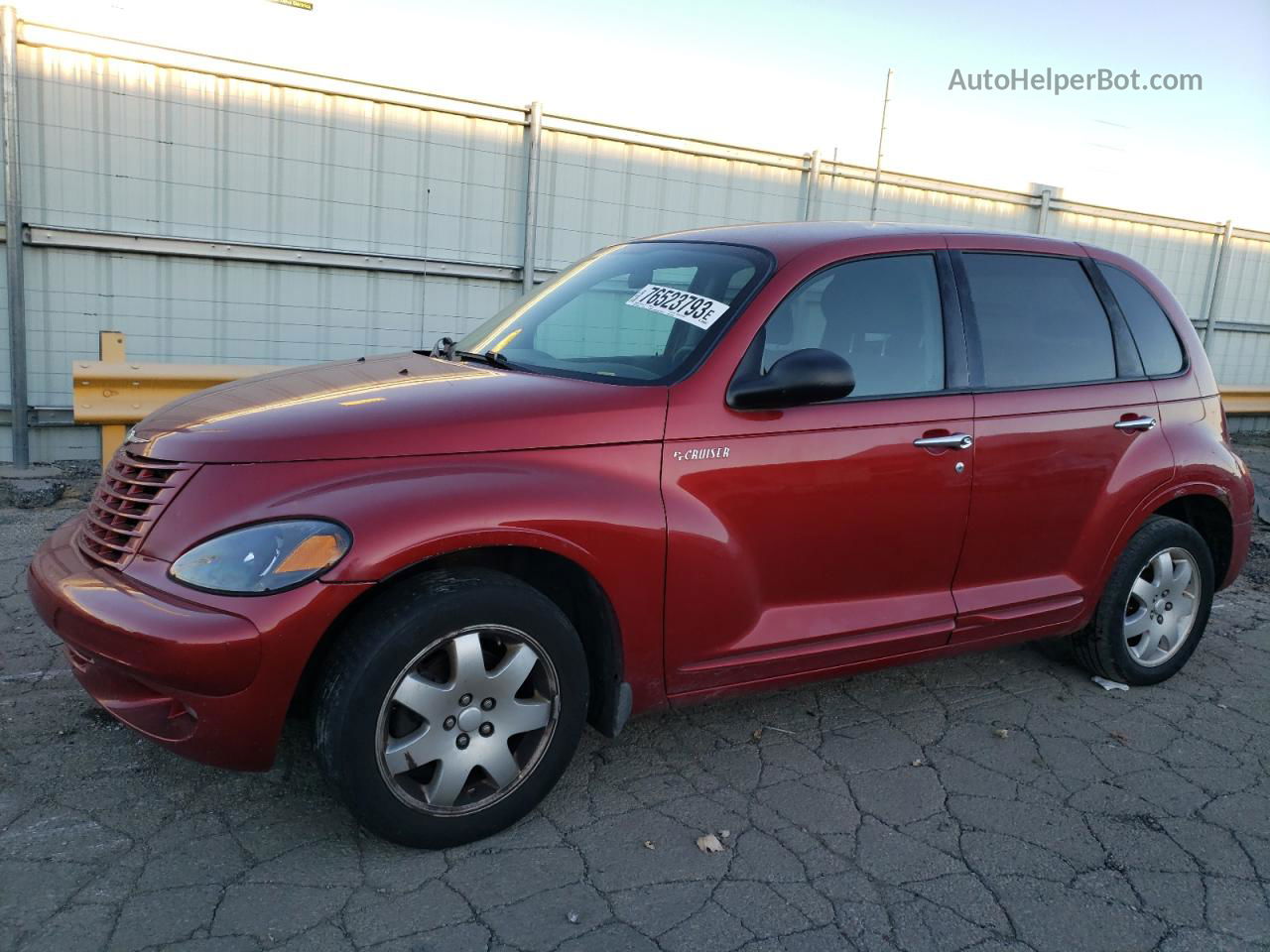 2004 Chrysler Pt Cruiser Touring Red vin: 3C4FY58BX4T241093