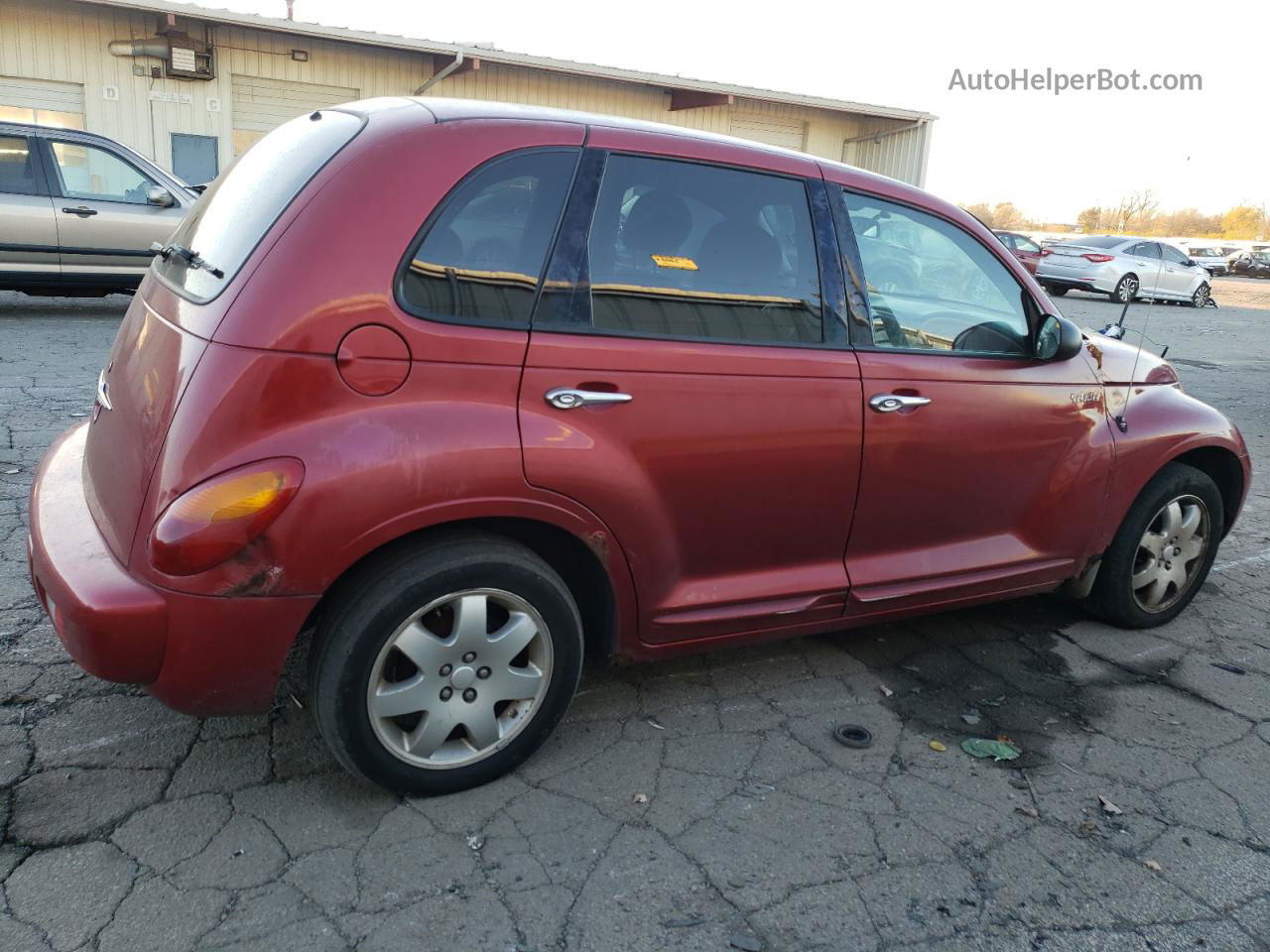 2004 Chrysler Pt Cruiser Touring Красный vin: 3C4FY58BX4T241093