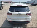 2018 Jeep Compass Sport Fwd White vin: 3C4NJCAB2JT122075