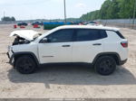 2018 Jeep Compass Sport Fwd White vin: 3C4NJCAB2JT122075