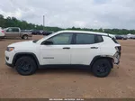 2018 Jeep Compass Sport Fwd White vin: 3C4NJCAB6JT326894