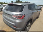 2018 Jeep Compass Sport Fwd Silver vin: 3C4NJCAB7JT102369