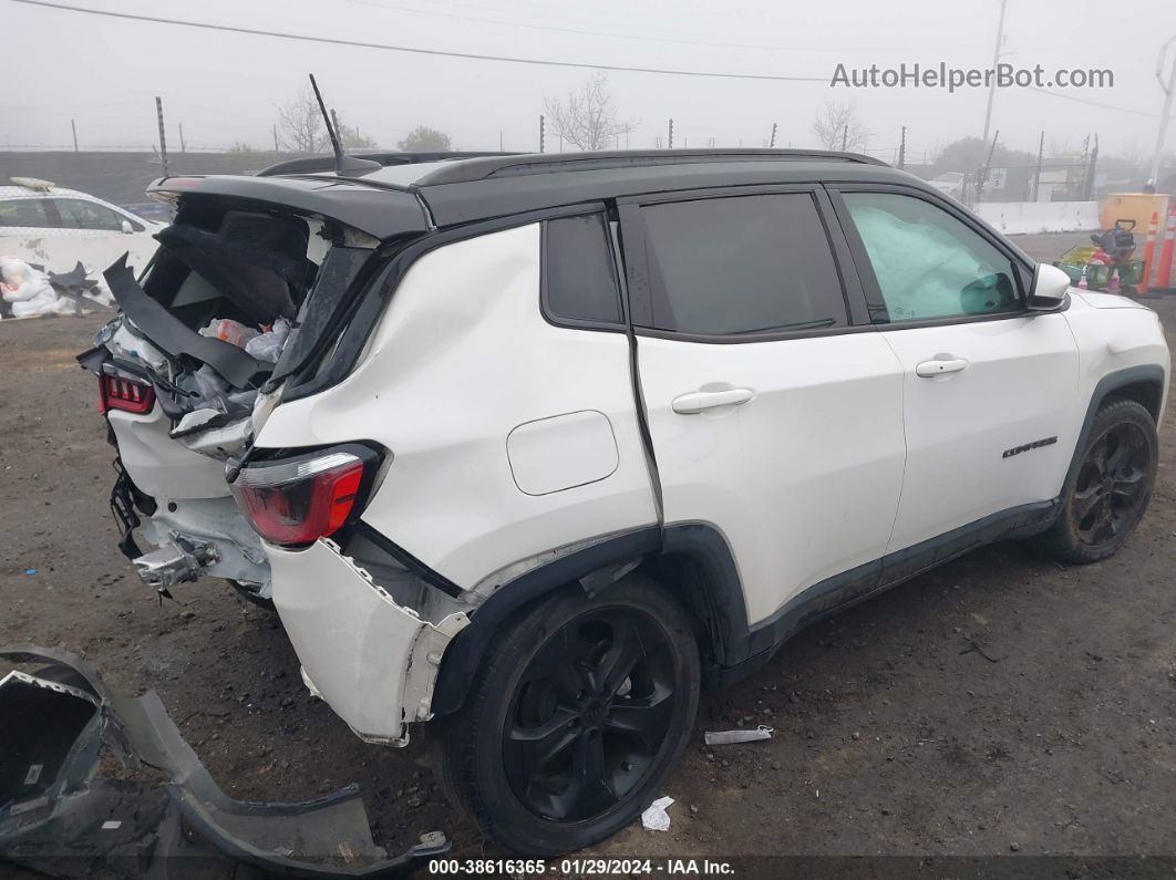 2018 Jeep Compass Altitude Fwd White vin: 3C4NJCBB1JT503138