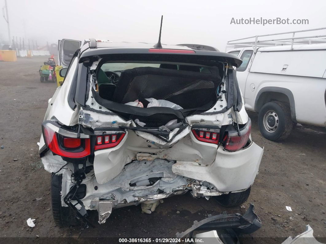 2018 Jeep Compass Altitude Fwd White vin: 3C4NJCBB1JT503138