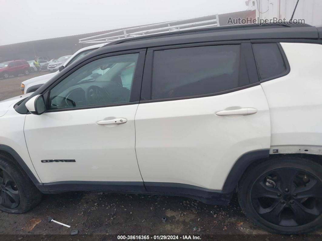 2018 Jeep Compass Altitude Fwd White vin: 3C4NJCBB1JT503138