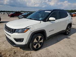 2018 Jeep Compass Latitude Белый vin: 3C4NJCBB2JT137223