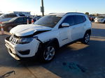 2018 Jeep Compass Latitude White vin: 3C4NJCBB2JT228833