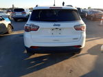 2018 Jeep Compass Latitude White vin: 3C4NJCBB2JT228833