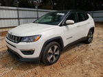 2018 Jeep Compass Latitude White vin: 3C4NJCBB2JT286120