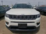 2018 Jeep Compass Latitude White vin: 3C4NJCBB2JT420415