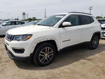 2018 Jeep Compass Latitude White vin: 3C4NJCBB2JT420415