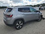 2018 Jeep Compass Latitude Silver vin: 3C4NJCBB3JT105946