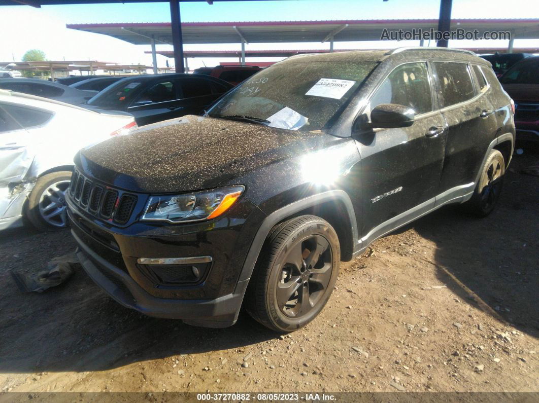 2018 Jeep Compass Altitude Черный vin: 3C4NJCBB4JT327167