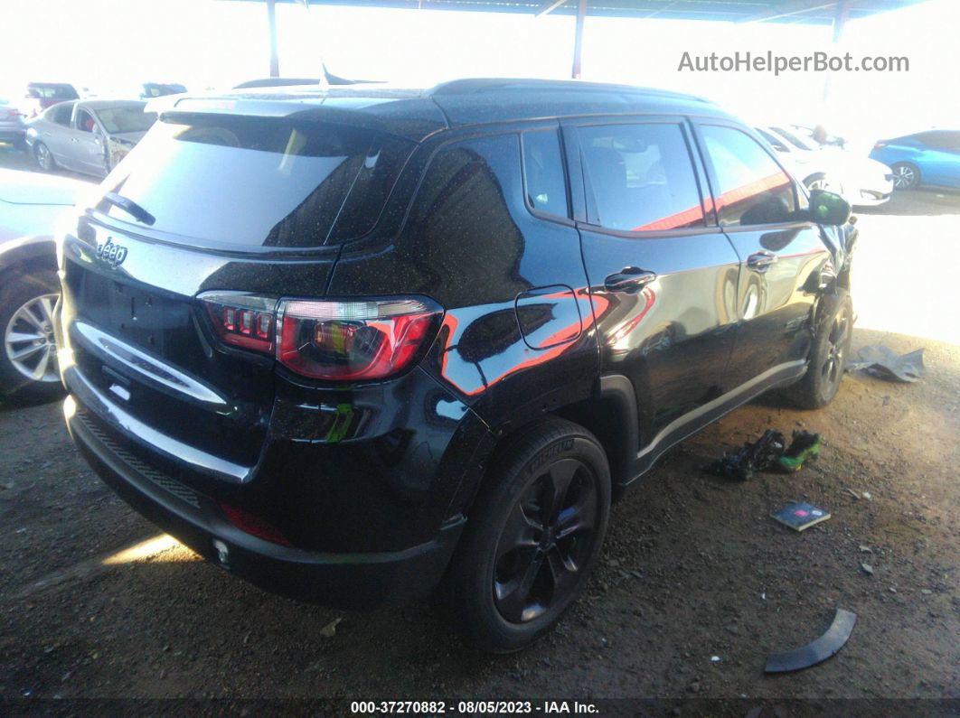 2018 Jeep Compass Altitude Black vin: 3C4NJCBB4JT327167