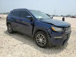 2018 Jeep Compass Latitude Синий vin: 3C4NJCBB4JT420450