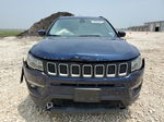 2018 Jeep Compass Latitude Синий vin: 3C4NJCBB4JT420450