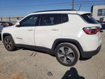 2018 Jeep Compass Latitude White vin: 3C4NJCBB4JT425471