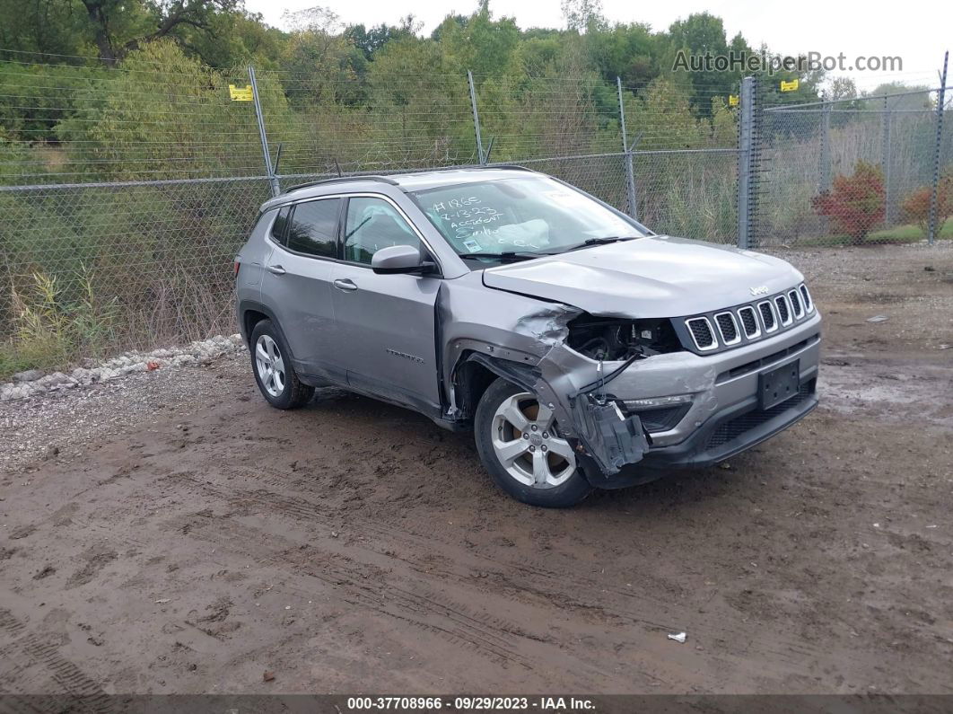 2018 Jeep Compass Latitude Fwd Серый vin: 3C4NJCBB5JT408095