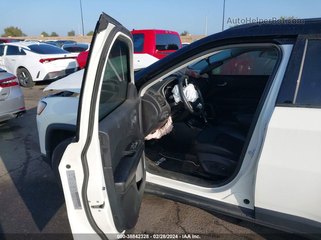 2018 Jeep Compass Altitude Fwd White vin: 3C4NJCBB5JT471262