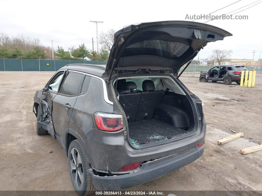 2018 Jeep Compass Latitude Fwd Gray vin: 3C4NJCBB6JT102474