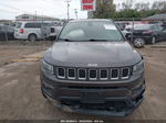 2018 Jeep Compass Latitude Fwd Gray vin: 3C4NJCBB6JT102474