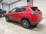 2018 Jeep Compass Latitude Red vin: 3C4NJCBB6JT495084