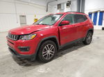 2018 Jeep Compass Latitude Red vin: 3C4NJCBB6JT495084