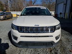 2018 Jeep Compass Latitude White vin: 3C4NJCBB7JT165728