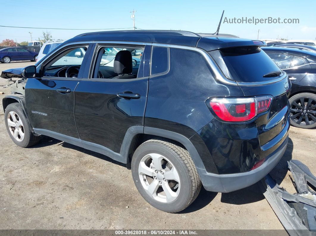 2018 Jeep Compass Latitude Fwd Black vin: 3C4NJCBB7JT186806