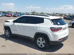 2018 Jeep Compass Latitude Fwd White vin: 3C4NJCBB8JT212801