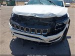 2018 Jeep Compass Latitude Fwd White vin: 3C4NJCBB8JT212801