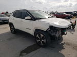 2018 Jeep Compass Latitude Белый vin: 3C4NJCBBXJT124669